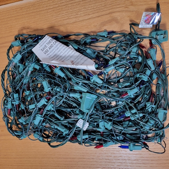 Stars and Stripes Patriotic American Flag Net Styled String Light 3x5 ft - Picture 4 of 11